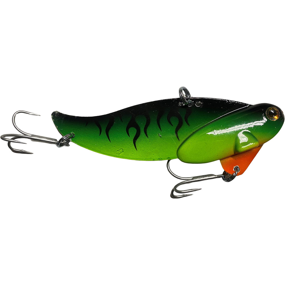 Blitz Lures Blitz Blade blade bait delivering strong vibration for freshwater and saltwater