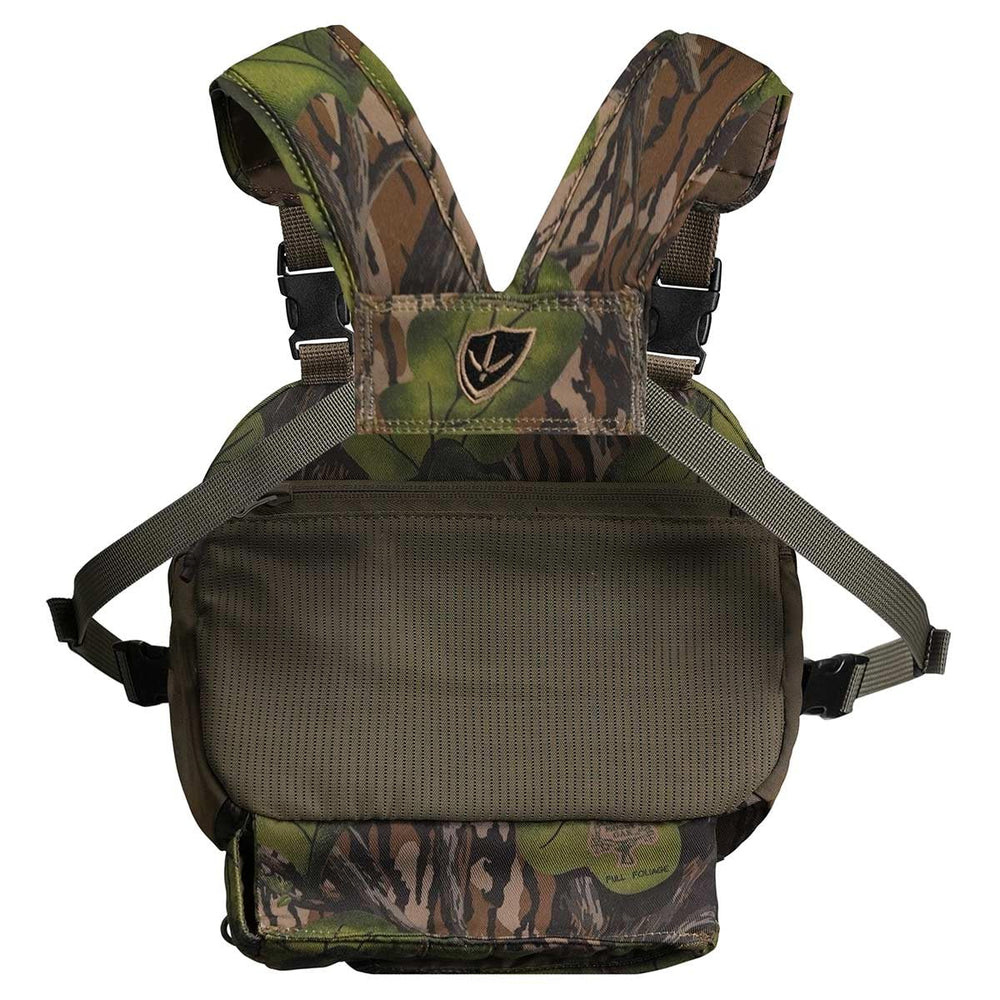 Blocker Outdoors Finisher chest pack side and rear pockets provide extra gear storage
