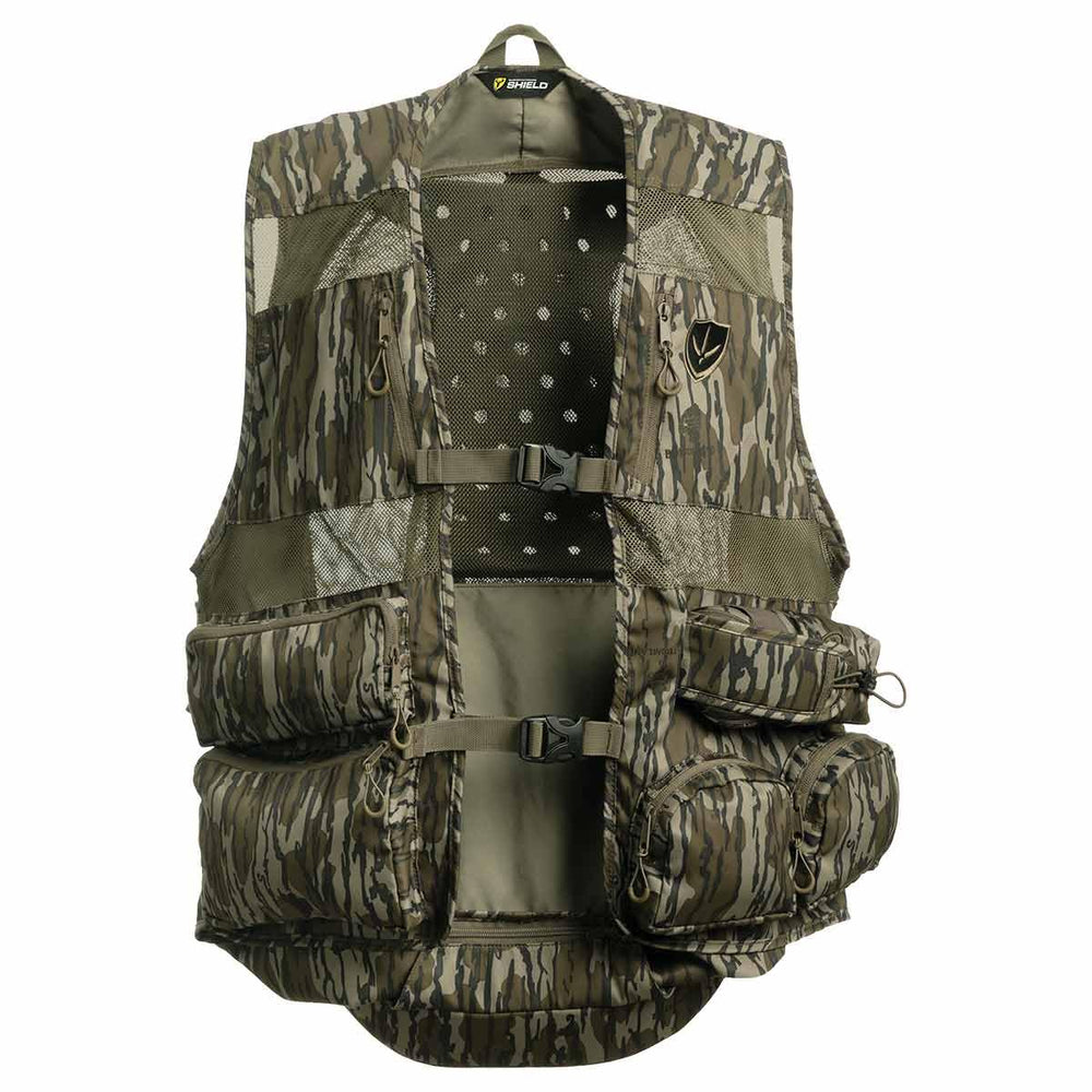 BLOCKER OUTDOORS Finisher Pro II turkey vest with rear game bag keeps hands free in the field