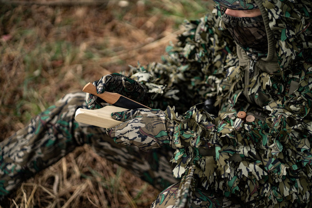 BLOCKER OUTDOORS Finisher turkey hat back view shows breathable mesh for all-day airflow.