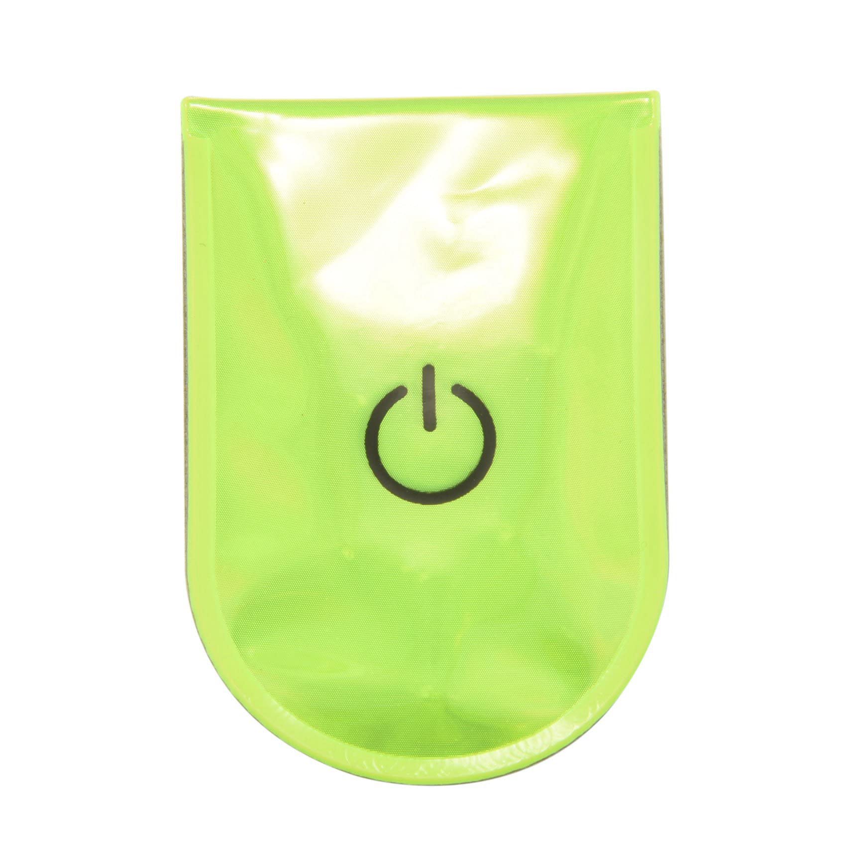 Bright yellow Bloepum 3X worn on a backpack for daytime contrast.