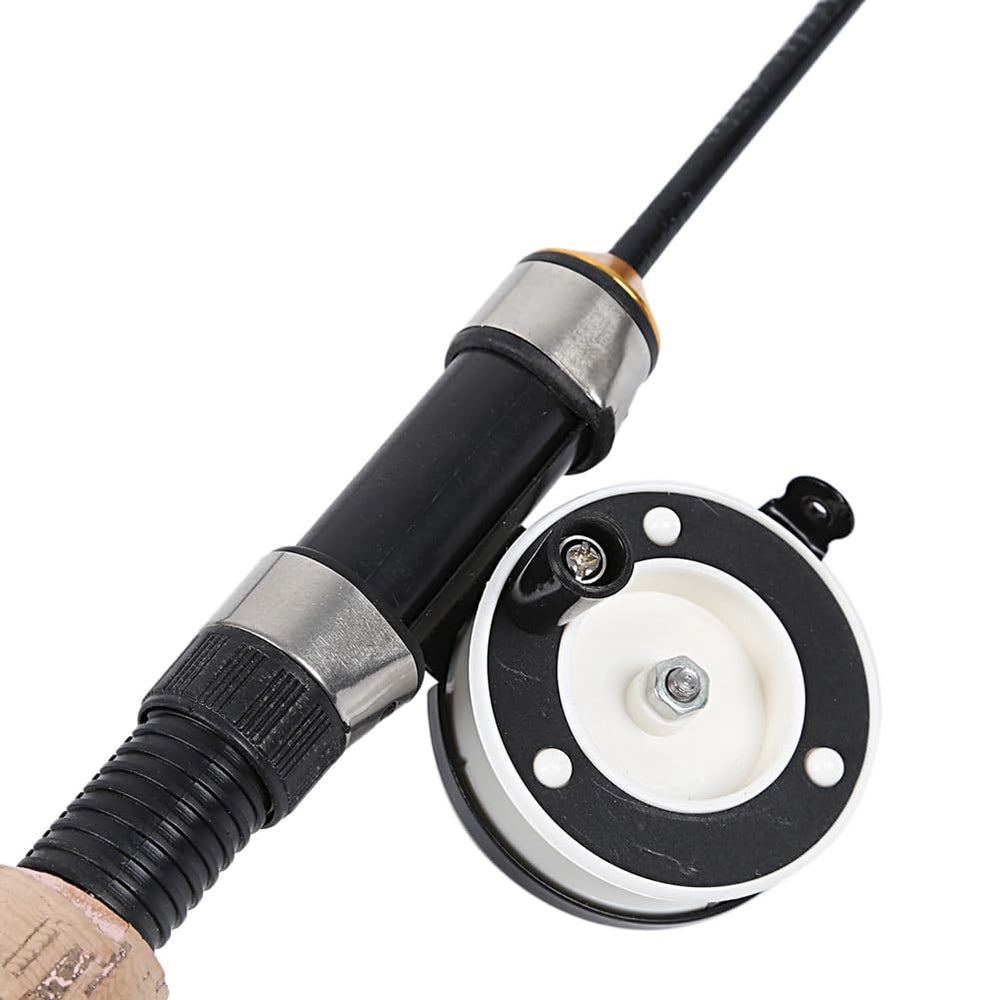 Bloepum black and wood color design adds classic look.