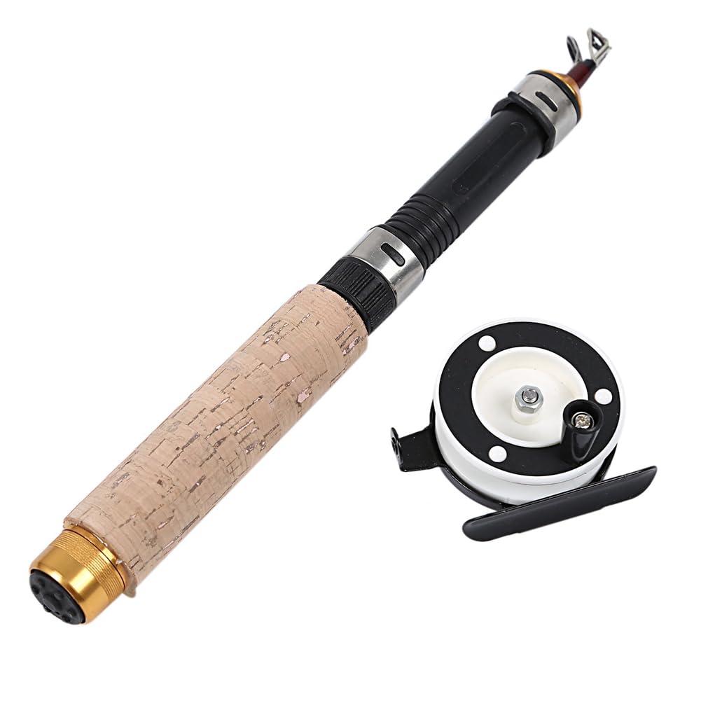 Bloepum fiberglass ice rod body offers durability with light weight.