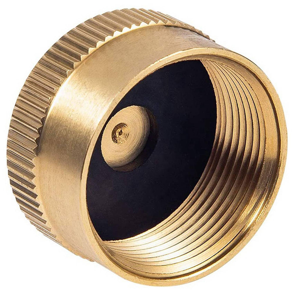 Bloepum sealed cap for gas tanks supports safe home use