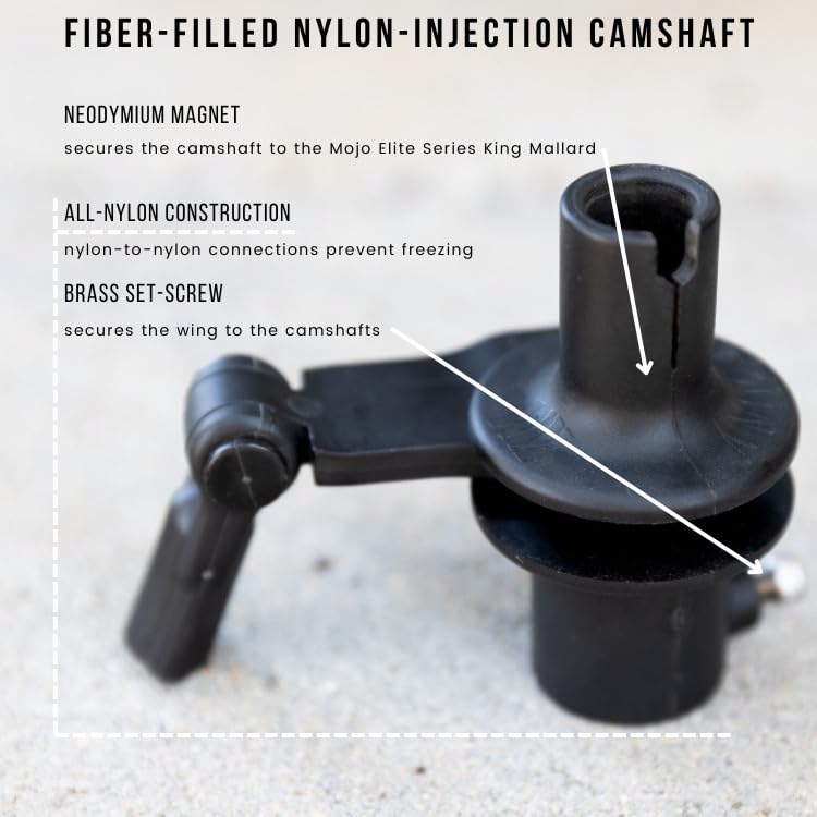 Blue Bird Waterfowl Animator Conversion Kit for Aluminum Series decoy sits correctly for effective operation.