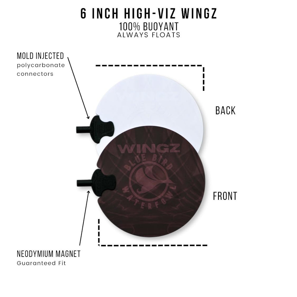 Blue Bird Waterfowl replacement wing—Slow-Motion 8-inch—enhances lifelike decoy movement.