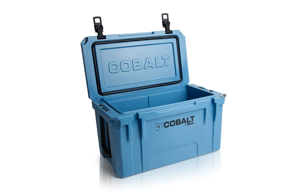 Blue Coolers Cobalt 55-Quart rugged durability for outdoor adventures