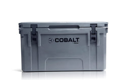 Blue Coolers Cobalt 55-quart lid and lock for secure outdoor storage