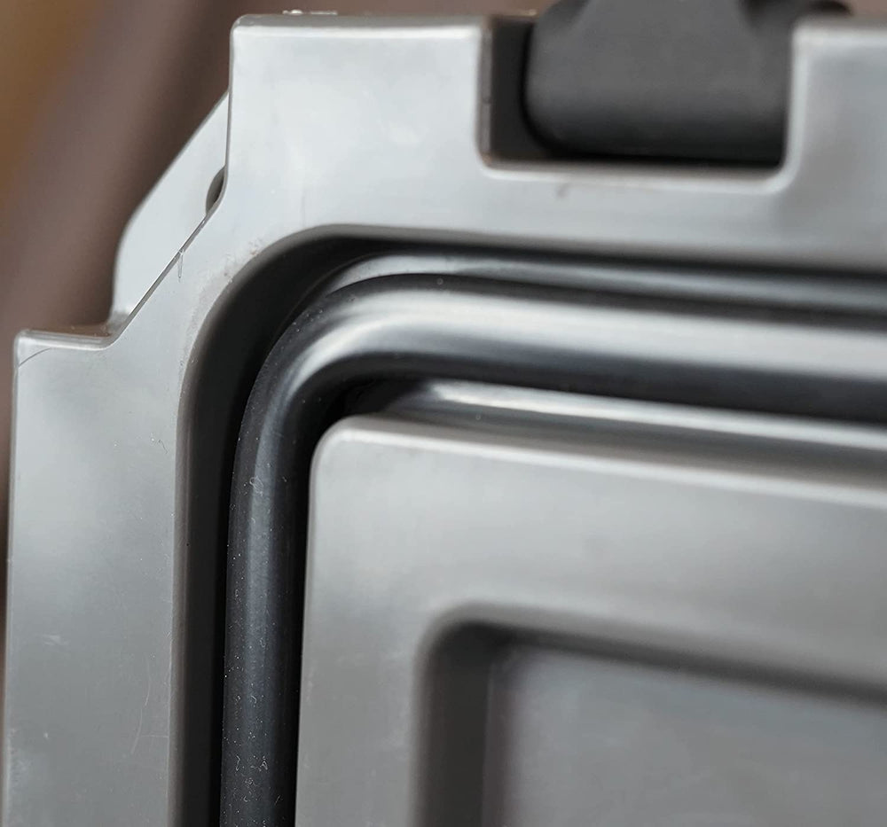 Blue Coolers Cobalt 55-Quart non-skid feet prevent sliding