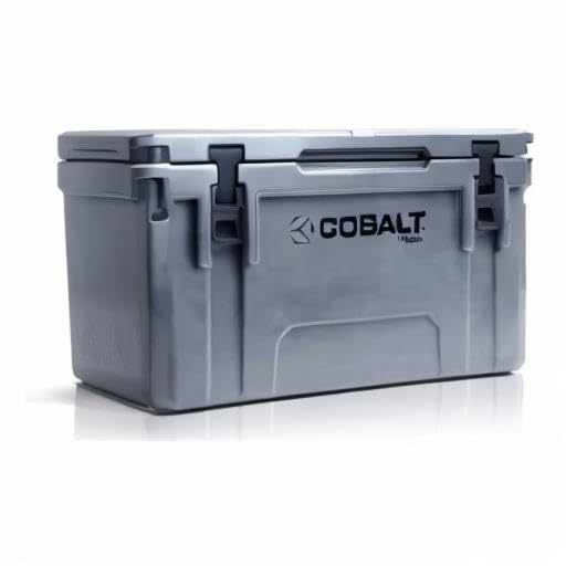 Blue Coolers Cobalt 55-quart removable tether handles for easy transport