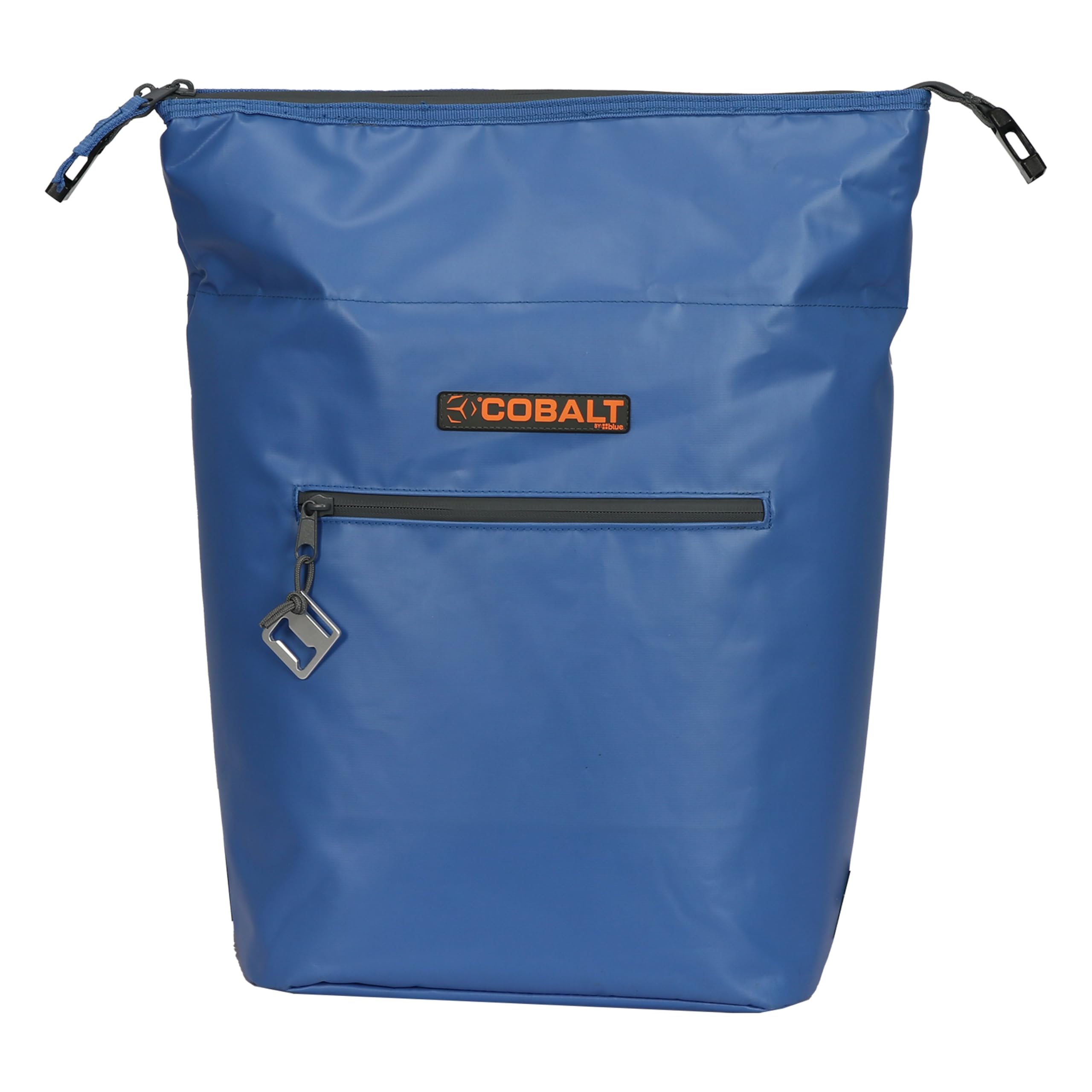 Blue Coolers Cobalt tote with reinforced zippers and straps for long-lasting use