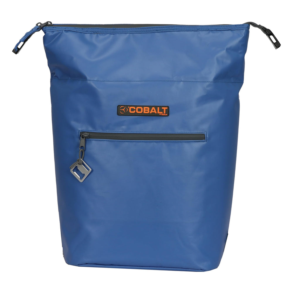 Blue Coolers Cobalt tote with reinforced zippers and straps for long-lasting use