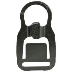 Blue Force Gear ITW Mash Hook mounted on 1-inch webbing for quick access.