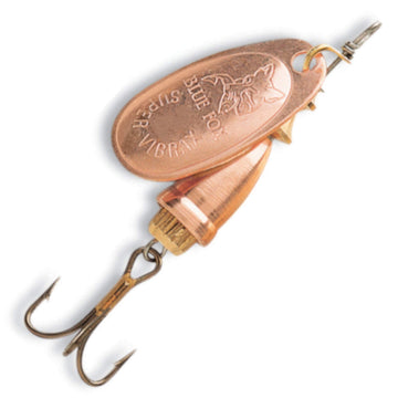 Blue Fox Classic Vibrax 02 free-hanging blade action in water