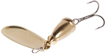 Blue Fox Classic Vibrax 04 assembled lure ready for retrieval