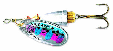 Blue Fox Classic Vibrax 05 painted rainbow trout lure ideal for freshwater fishing
