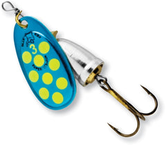 Blue Fox Classic Vibrax Spinner with UV blade boosts visibility for sight-feeding fishing