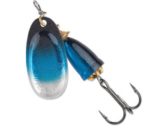Blue Fox Classic Vibrax 05 Northern Lights blue lure, ideal for night fishing.