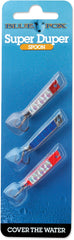 Blue Fox Super Duper Lure Kit 1/10 Prism close-up for versatile freshwater fishing.