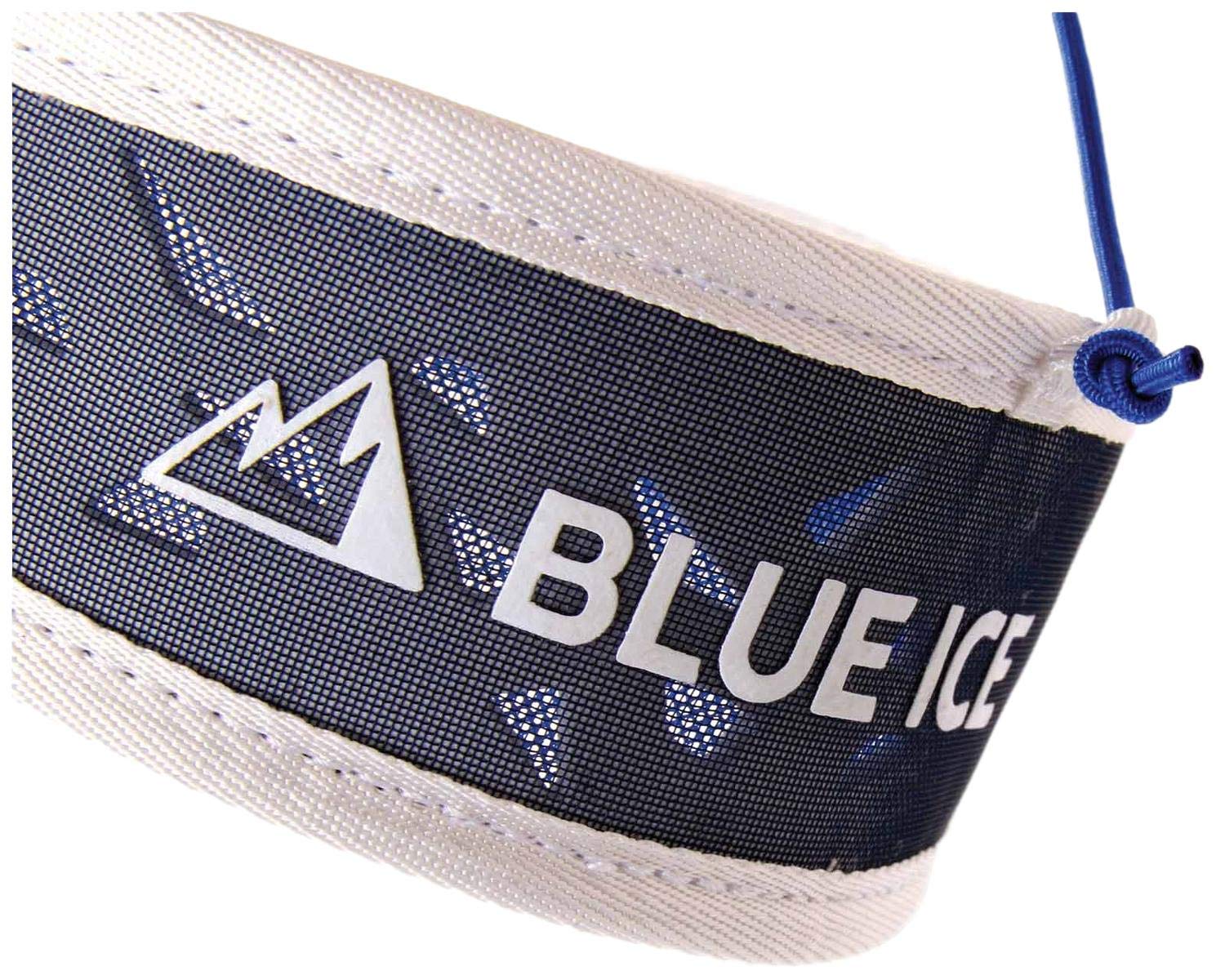 Blue Ice Addax Harness Blue X-Large gear loops and ice screw slots enable organized access