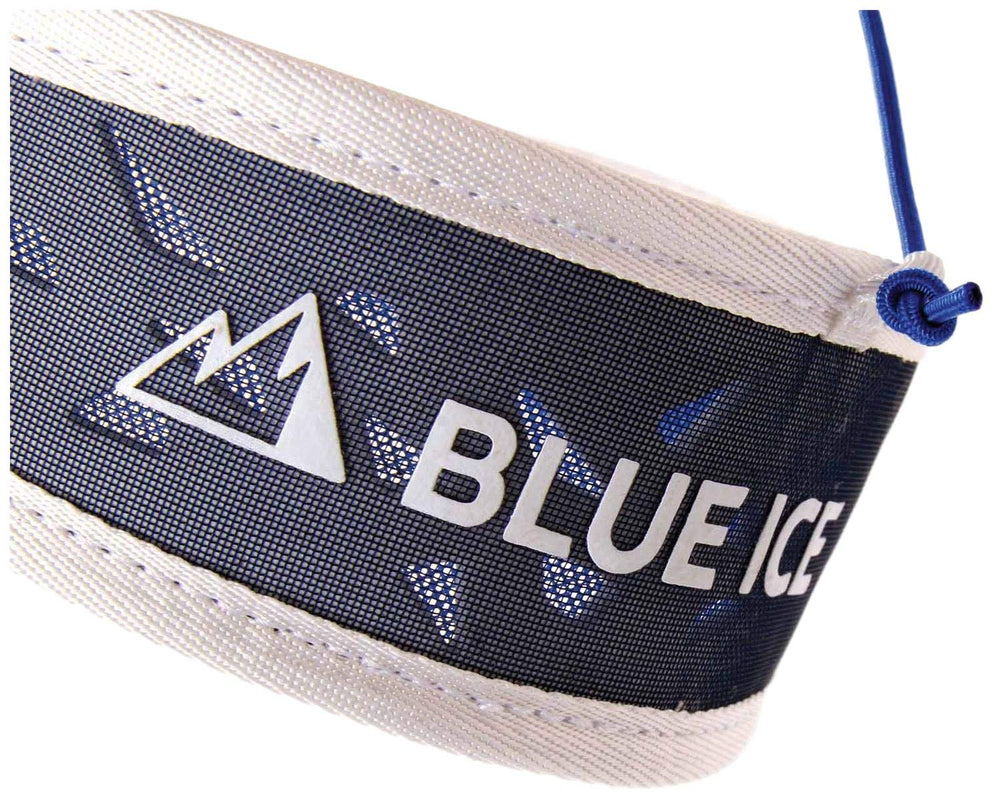 Blue Ice Addax Harness Blue X-Large gear loops and ice screw slots enable organized access