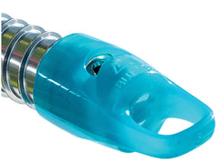 Blue Ice Aero Cap Protector (blue) in a five-pack protects ice screw teeth and aids quick removal.