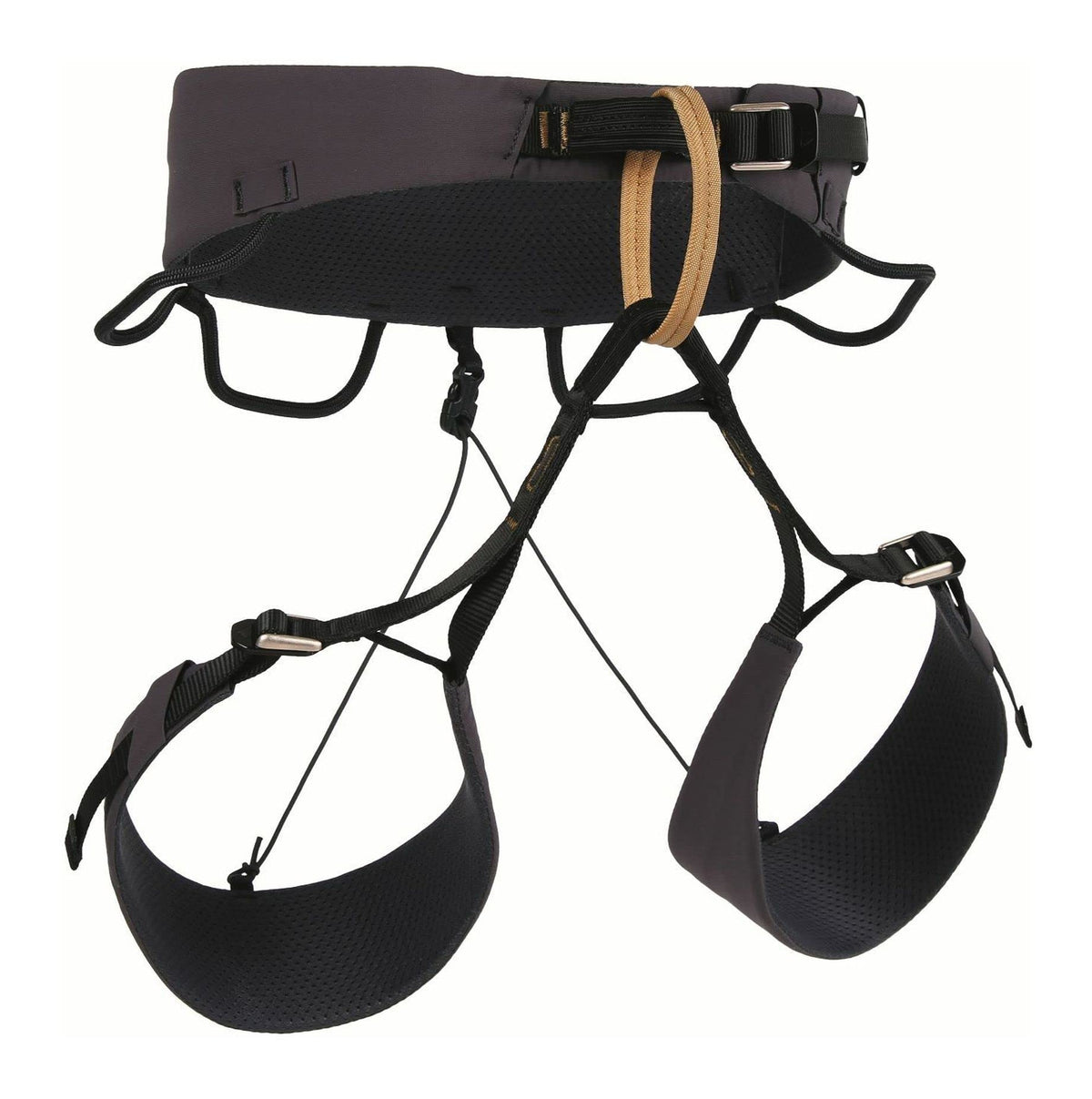Blue Ice Cuesta adjustable harness waist belt for freedom of movement on climbs