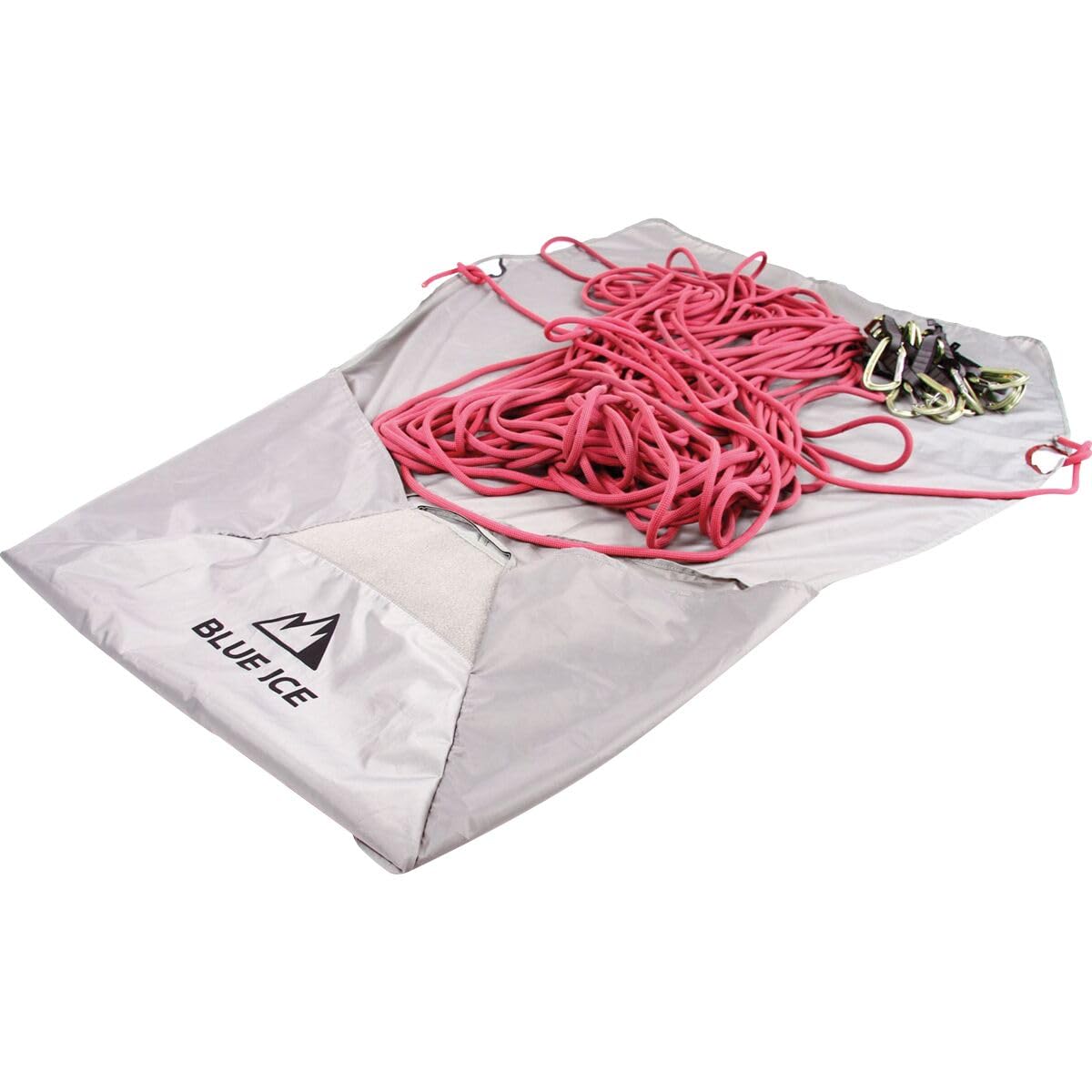 Blue Ice Rope Tarp keeps rope separate from other gear in packs.