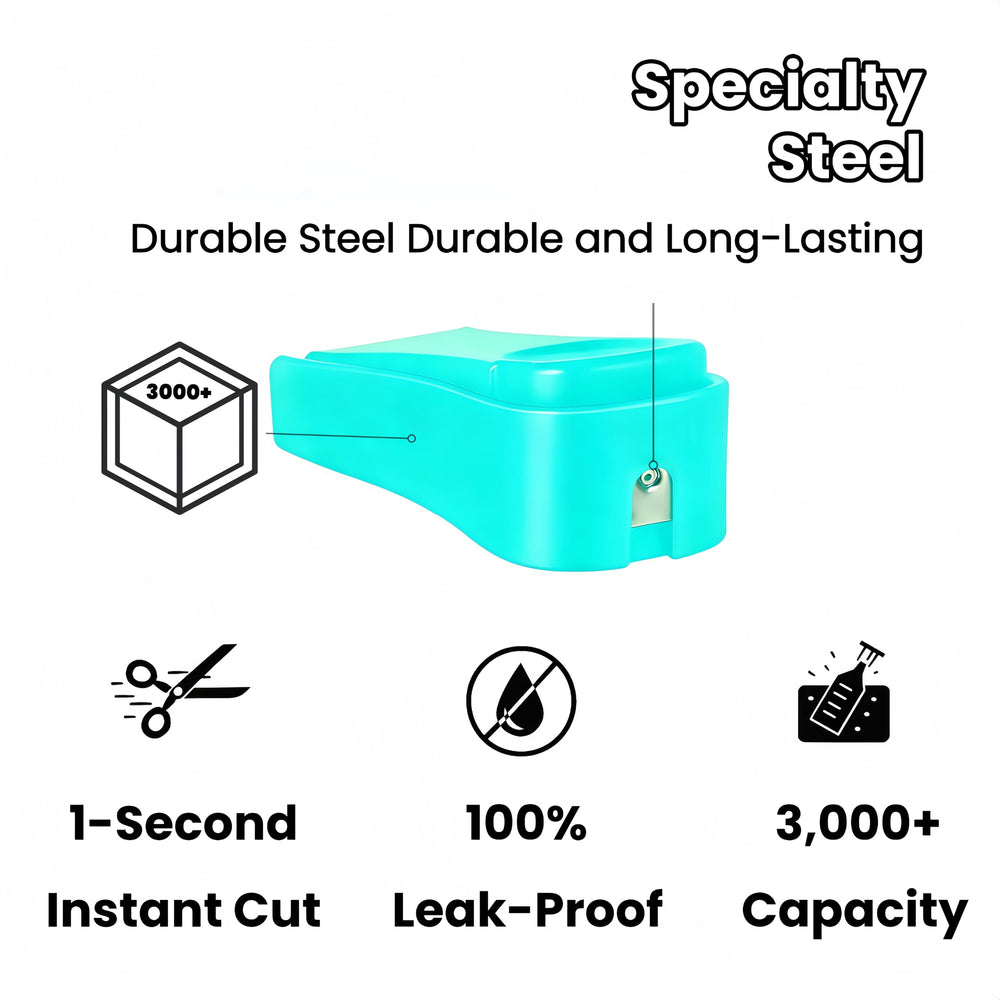 Transparent storage window showing 2000+ clipped tips