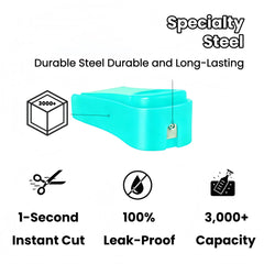 Transparent storage window showing 2000+ clipped tips