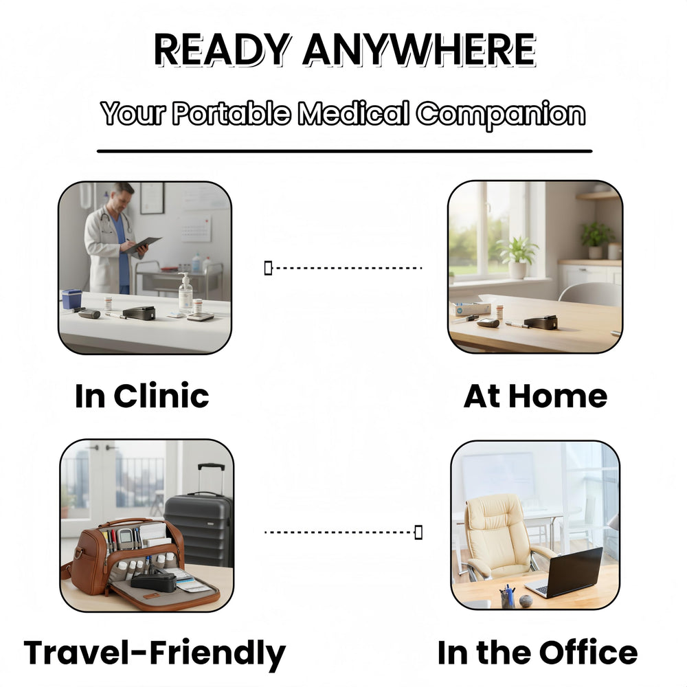 Blue case closed – leak-resistant storage