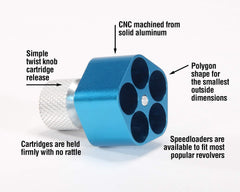 Blue Silver Pachmayr speedloader packaging image