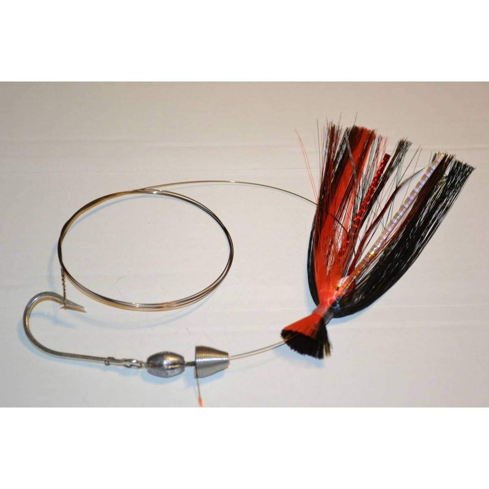 Blue Water Candy 00270 Ballyhoo Rig uses Mustad 7766 hook for reliable hookups