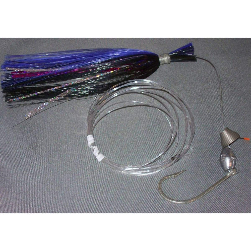 Blue Water Candy 00270 Ballyhoo Rig ready to deploy for quick trolling setups