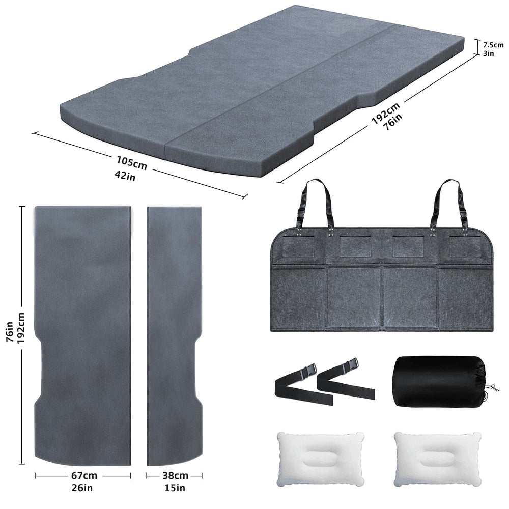 Blue Wharf Tesla Model Y camping mattress includes Juniper compatibility for a stable interior fit