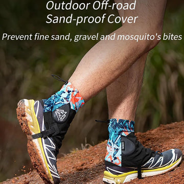 BlueField Low Trail Gaiters lightweight design keeps legs comfortable on long treks.