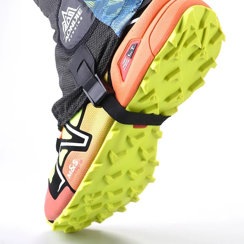 BlueField Low Trail Gaiters compact storage keeps gear ready.