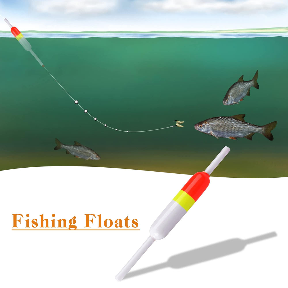Bluegill and perch fishing floats - wood bobbers