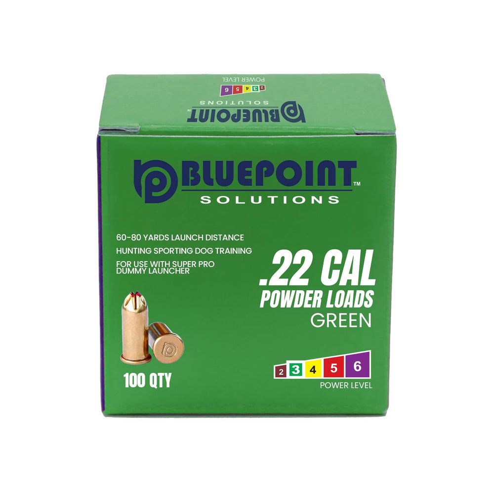 Bluepoint Solutions .22 Caliber Green Blank Power Loads – 100 Pack for ...