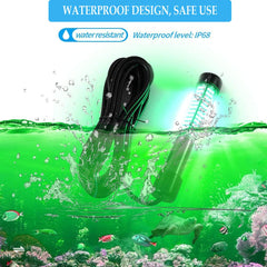BLUERICE night fishing light in water at night