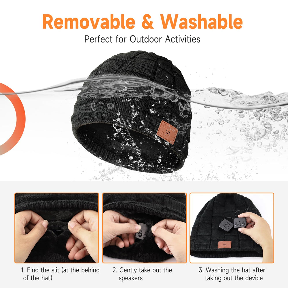 USB charging cable included with rechargeable battery for Beanie