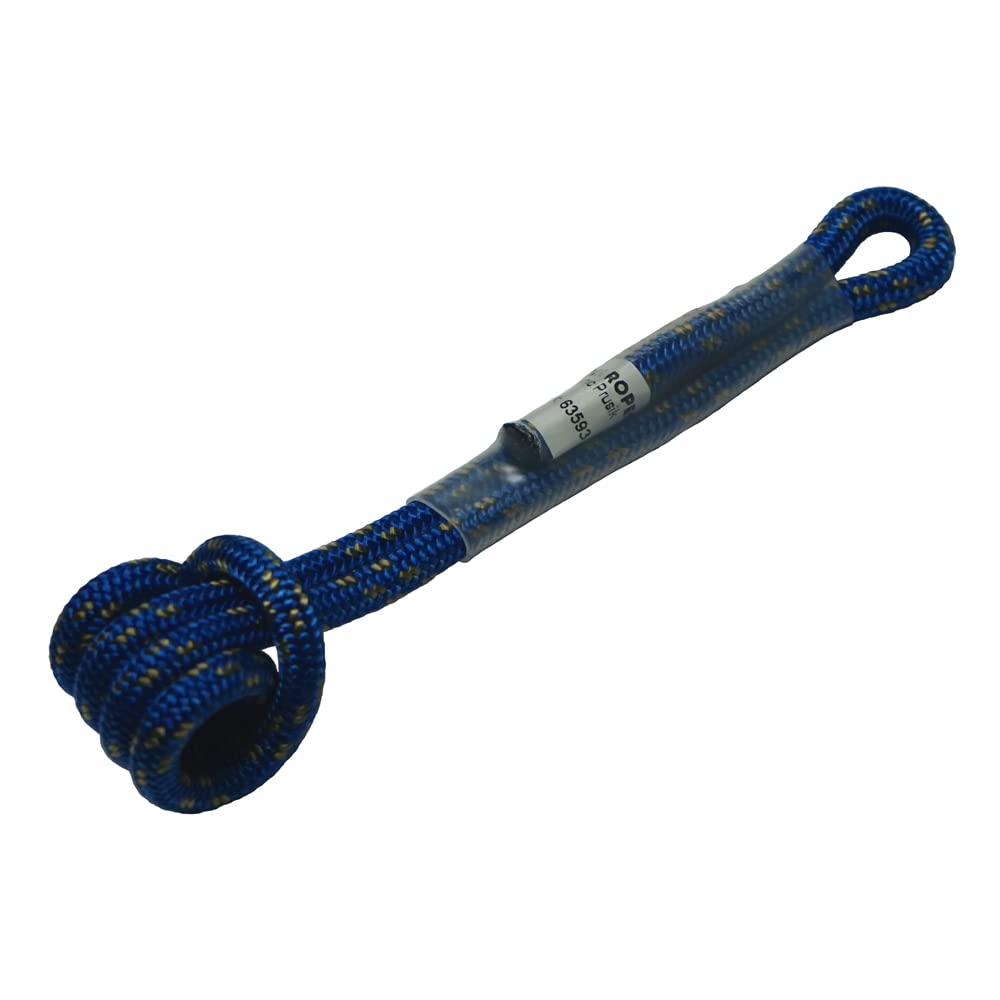 BlueWater Ropes 6.5mm dynamic sewn Prusik in blue, for safe rope ascent