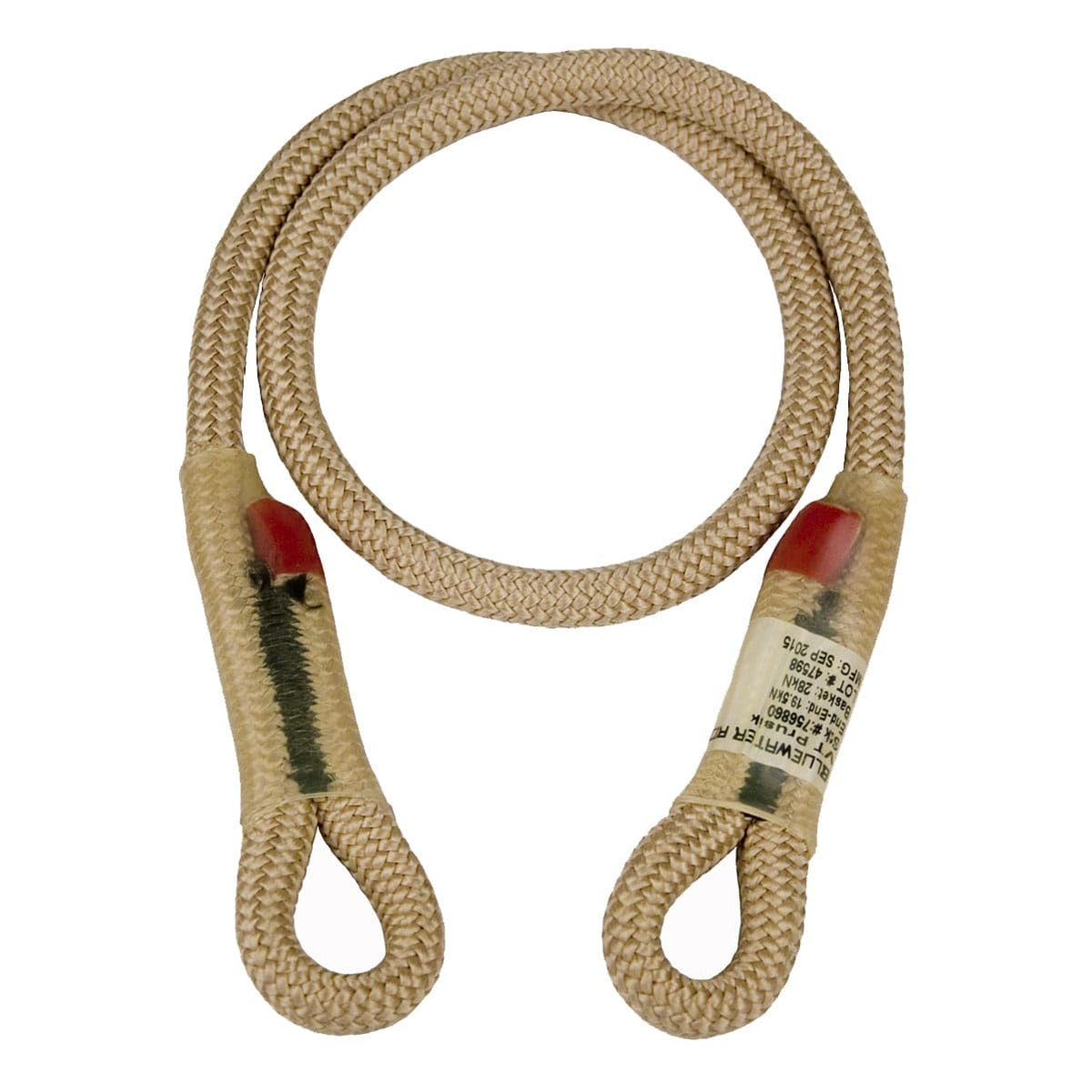 BlueWater Ropes 7mm VT Prusik in tan for ascending and self-belay on slim lines