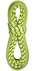 BlueWater Ropes Lightning Pro 9.7mm rope offers dynamic performance for sport climbing and alpine routes.