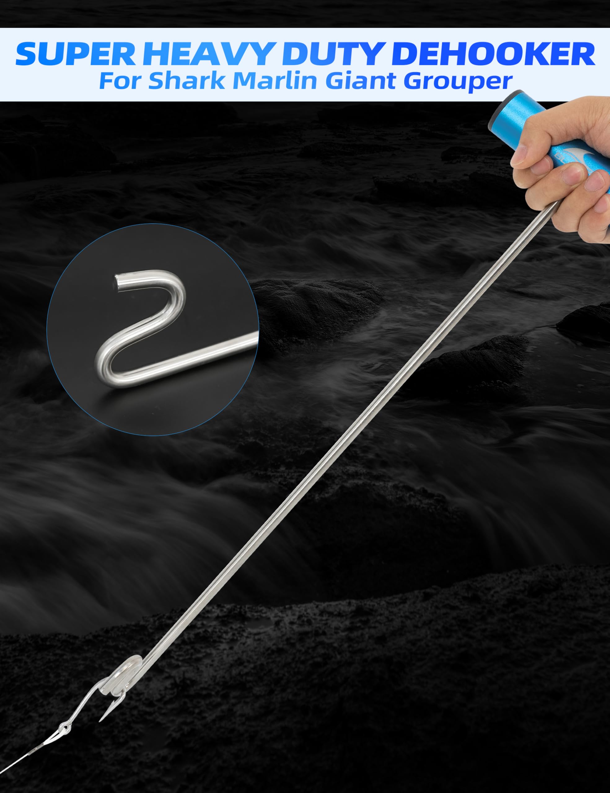 BLUEWING available in 12in and 20in sizes for versatile fishing needs.