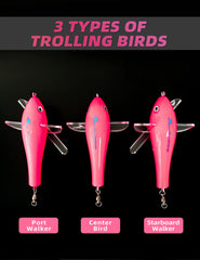 BLUEWING 316 stainless steel rod spreader offers saltwater durability for harsh seas.