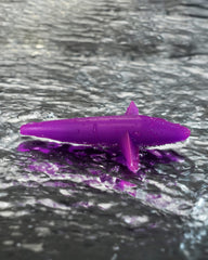 Purple BLUEWING Trolling Bird Lure ready for Daisy Chain