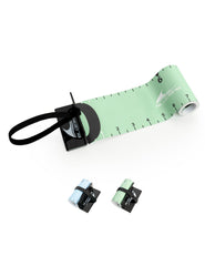 BlueWing 60-inch fishing ruler rolled up and ready to store