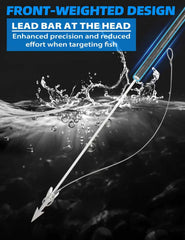 BlueWING 12in anti-slip grip handle ensures a secure, comfortable hold