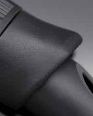 Slip-resistant textured finish on BLUEWING reel seat